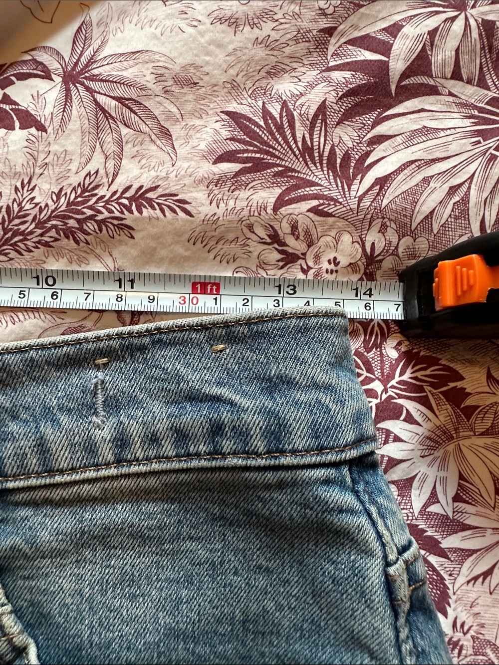 Madewell Blue Denim Cutoff Shorts - Picture 7 of 7
